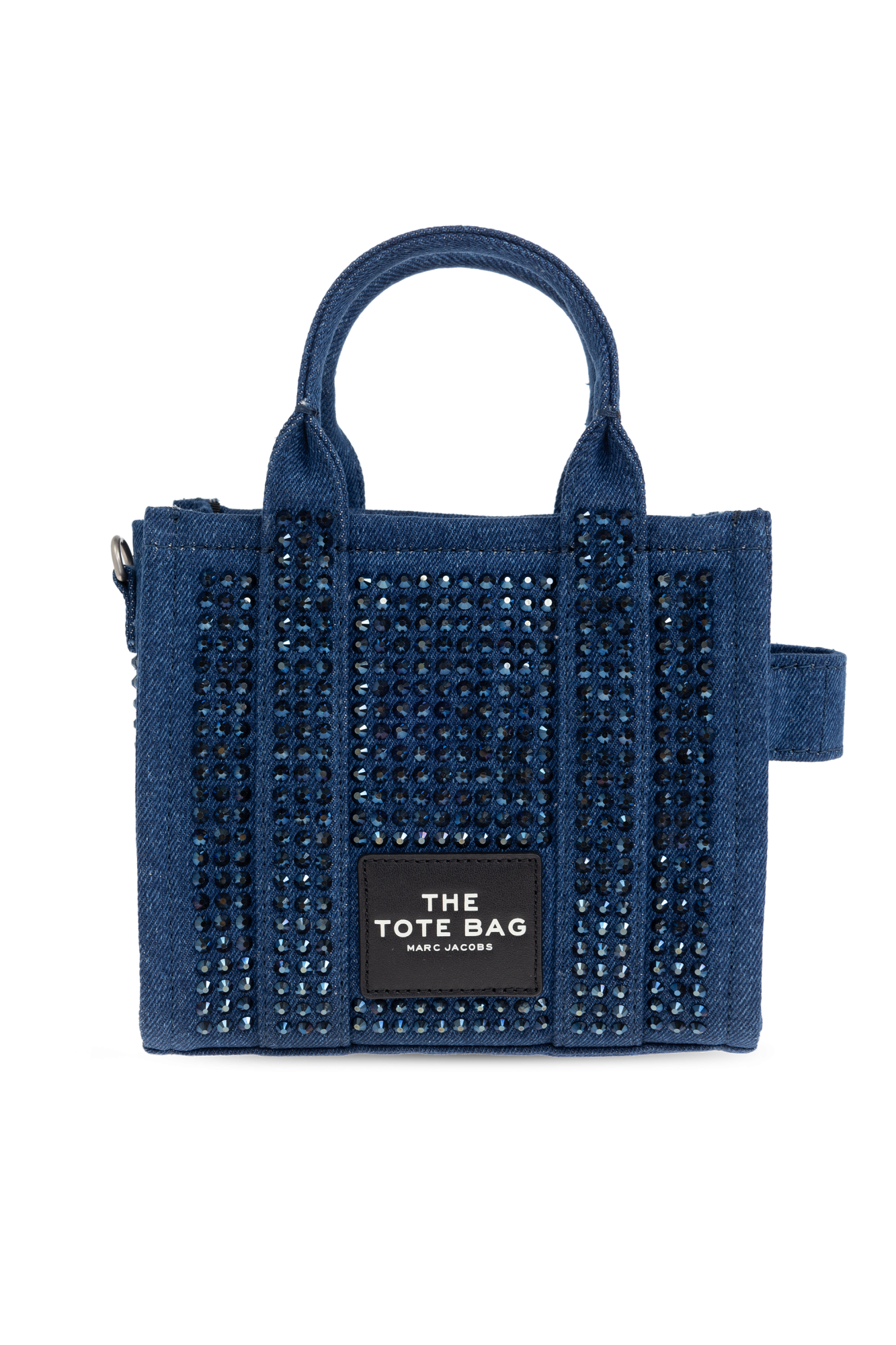 Marc Jacobs Handbag The Crystal Denim Crossbody Tote Bag